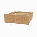 PS-SVDU3021-7"" Bathroom Cabinet Desk Drawer | Forevermark Petit Sand