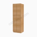 PS-WP2490B Tall Wall Pantry Cabinet with Butt Doors | Forevermark Petit Sand