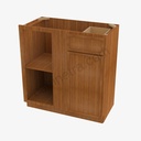 PR-BBLC42/45-39""W Base Blind Corner Cabinet | Forevermark Petit Brown