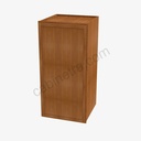 PR-W2136 Single Door Wall Cabinet | Forevermark Petit Brown