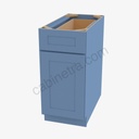 AX-B15 Single Door Base Cabinet | Forevermark Xterra Blue Shaker