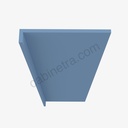 AX-REP2496(3)-3/4"" Refrigerator End Panel | Forevermark Xterra Blue Shaker