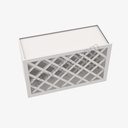 PW-W3018WR Wine Rack Cabinet | Forevermark Petit White