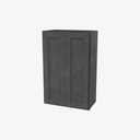 TS-W2436B Double Door Wall Cabinet | Forevermark Townsquare Grey