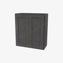 TS-W2730B Double Door Wall Cabinet | Forevermark Townsquare Grey