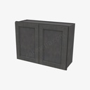 TS-W3324B Double Door Wall Cabinet | Forevermark Townsquare Grey