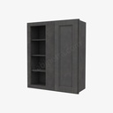 TS-WBLC30/33-3036 Wall Blind Corner Cabinet | Forevermark Townsquare Grey