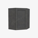 TS-WDC2430 Wall Diagonal Corner Cabinet | Forevermark Townsquare Grey