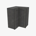 TS-WSQ2430 Easy Reach Wall Corner Cabinet | Forevermark Townsquare Grey