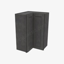 TS-WSQ2436 Easy Reach Wall Corner Cabinet | Forevermark Townsquare Grey