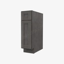 TS-B09 Single Door Base Cabinet | Forevermark Townsquare Grey