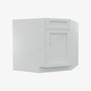TW-BDCF36 Base Diagonal Corner Sink Cabinet | Forevermark Uptown White