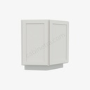 AW-AB24 (Base) Angle Base Cabinet | Forevermark Ice White Shaker
