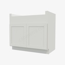 AW-FSB36B Farm Sink Base Cabinet | Forevermark Ice White Shaker