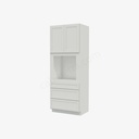 AW-OC3390B Tall Oven Cabinet | Forevermark Ice White Shaker