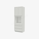 AW-OC3396B Tall Oven Cabinet | Forevermark Ice White Shaker