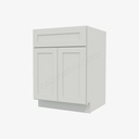 AW-SB24 Sink Base Cabinet | Forevermark Ice White Shaker