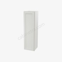 AW-W1242 Single Door Wall Cabinet | Forevermark Ice White Shaker